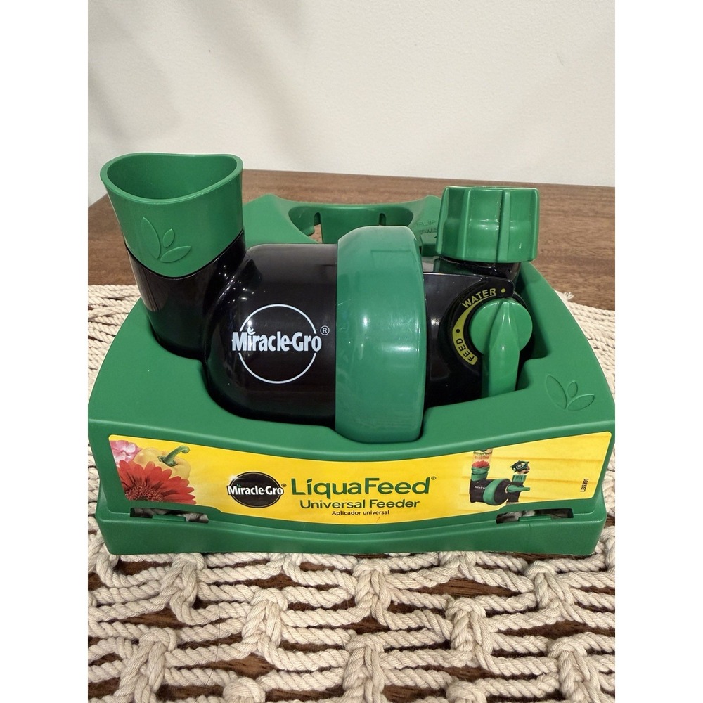Miracle Gro Liquafeed Universal Feeder Hose Attachment Green Black Discontinued